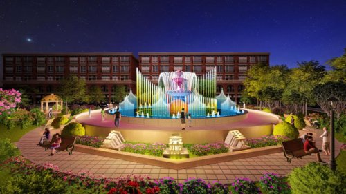 東景里商務(wù)區(qū)廣場設(shè)計